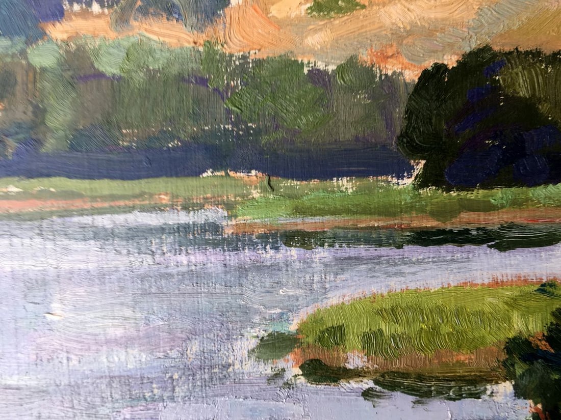 Oil painting Summer day Batrakov Vladimir Grigorievich - 12