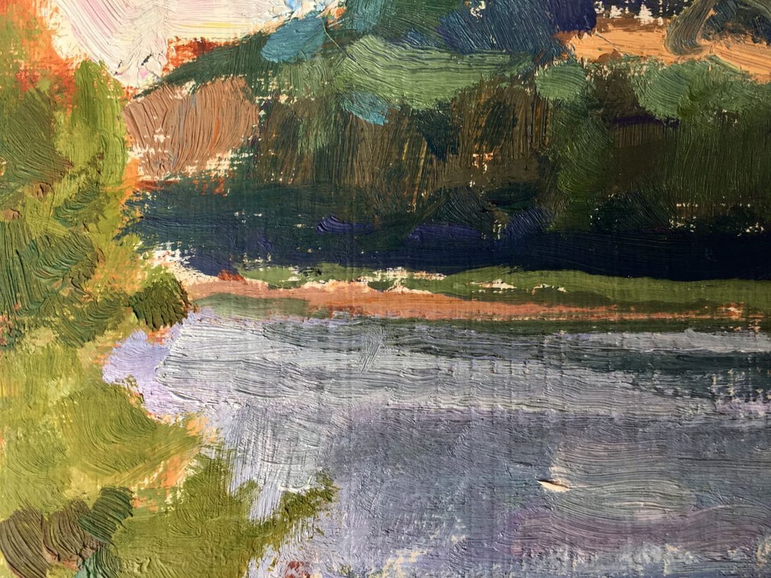 Oil painting Summer day Batrakov Vladimir Grigorievich - 13