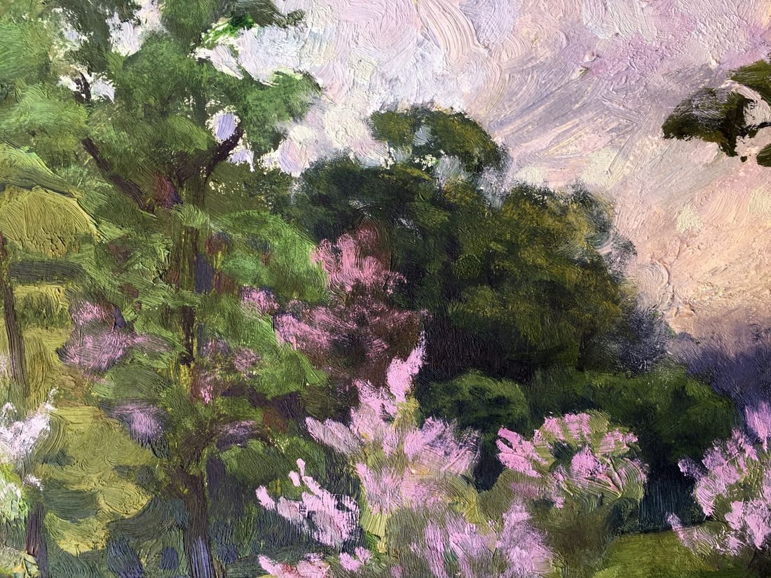 Oil painting Spring motif Batrakov Vladimir Grigorievich - 5