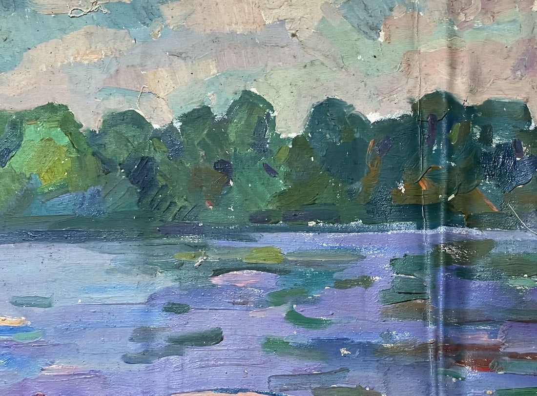 Oil painting rocks Peter Tovpev - 4