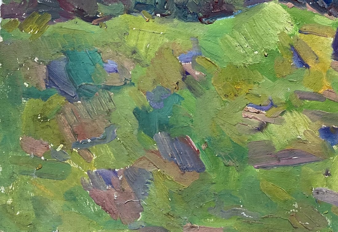 Oil painting rocks Peter Tovpev - 8