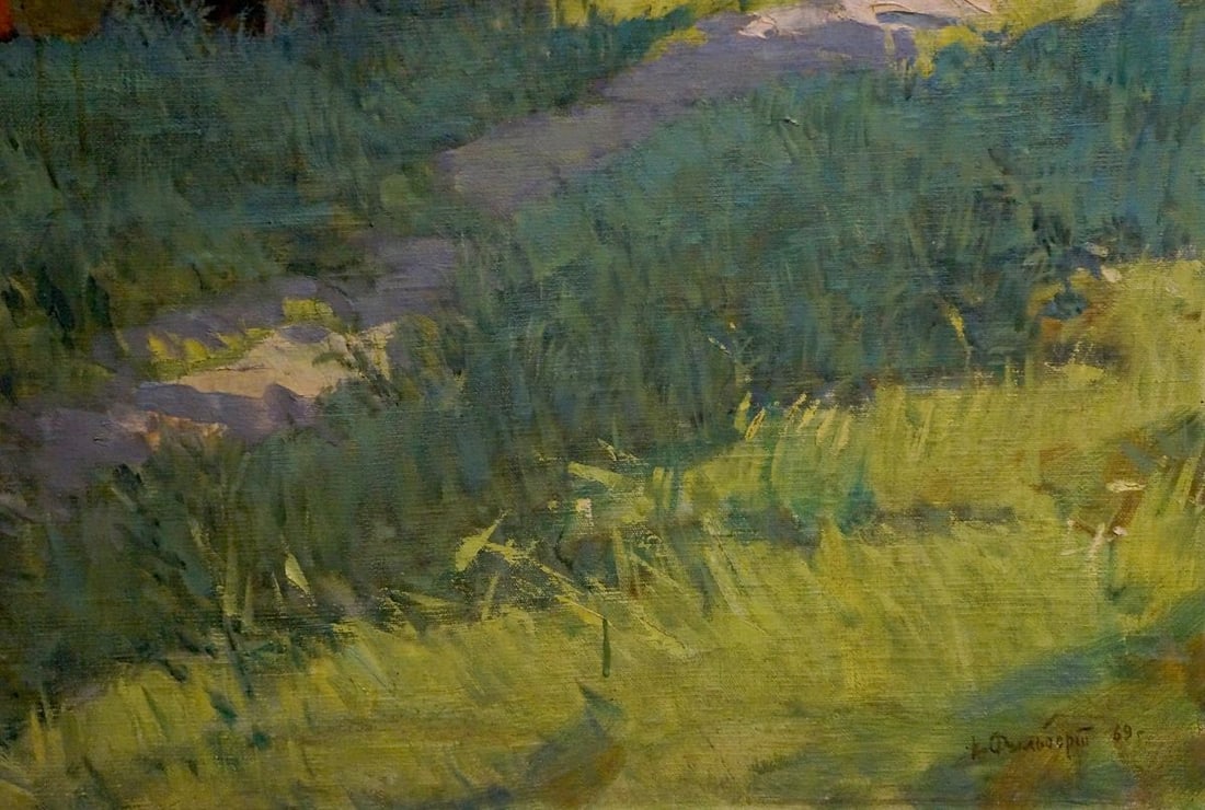 Oil painting Guy by the shore Filbert Alexander Alexandrovich - 5