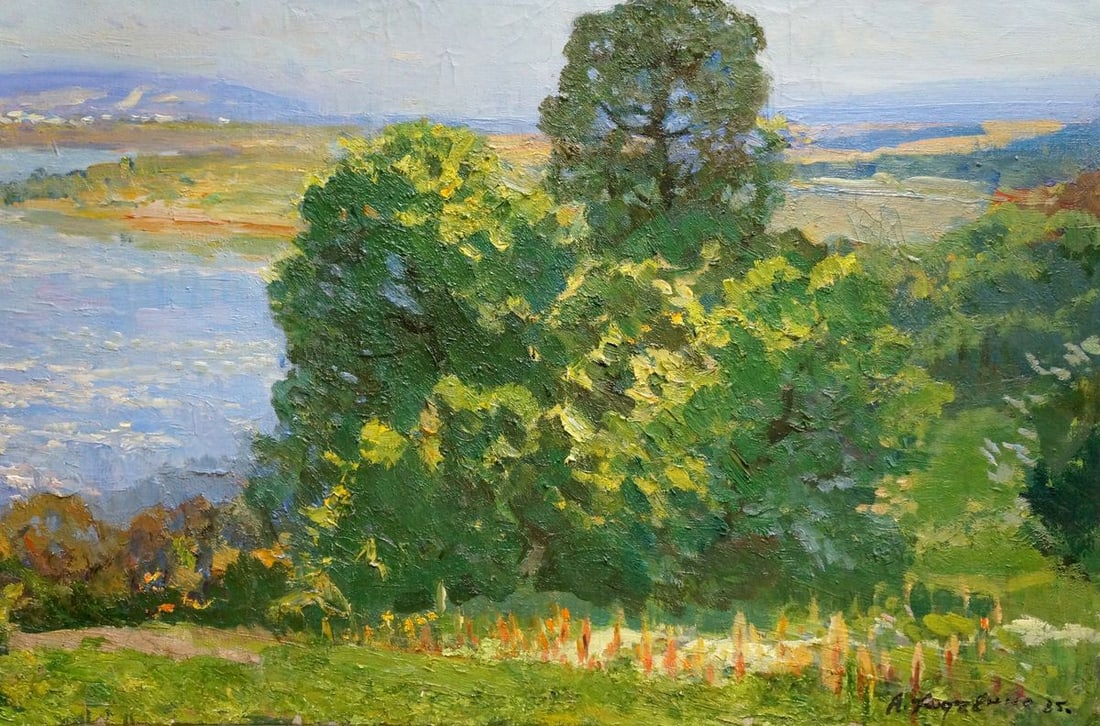 Oil painting Summer Khodchenko Lev Pavlovich - 5