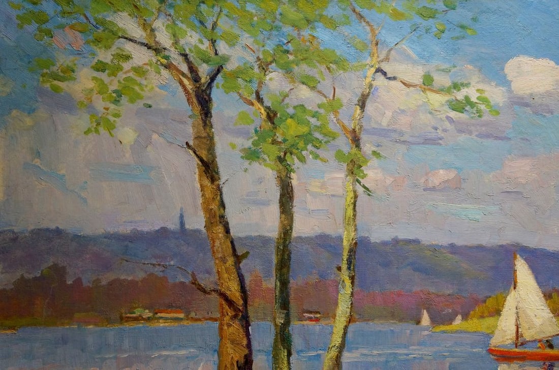 Oil painting landscape Dobrzhansky Victor Mikhailovich - 3