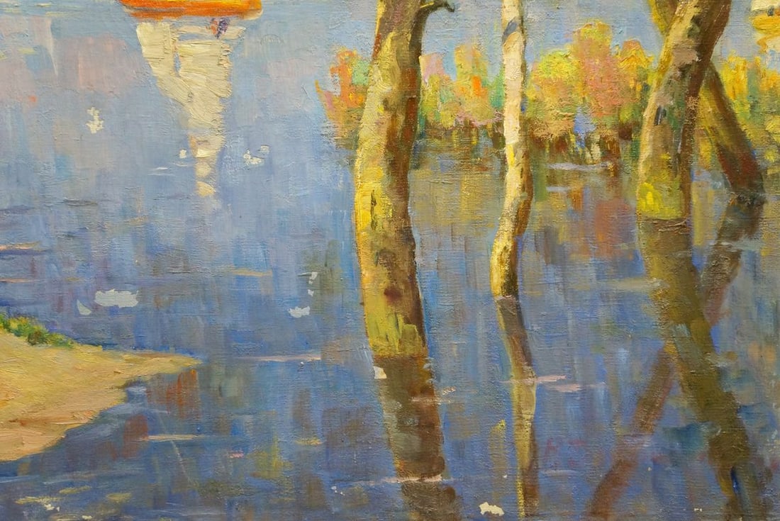 Oil painting landscape Dobrzhansky Victor Mikhailovich - 5