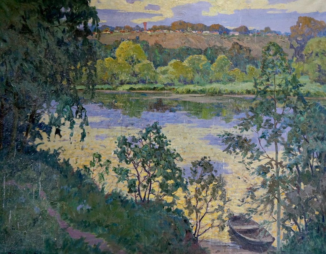 Oil painting Nature Korostelev Vladimir Alexandrovich (1 of 8)