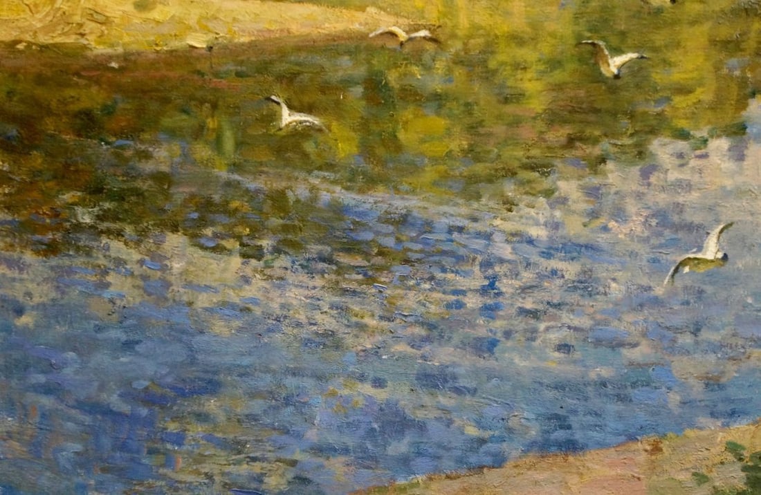 Oil painting Near the shore Nesterenko Boris Grigorievich - 2