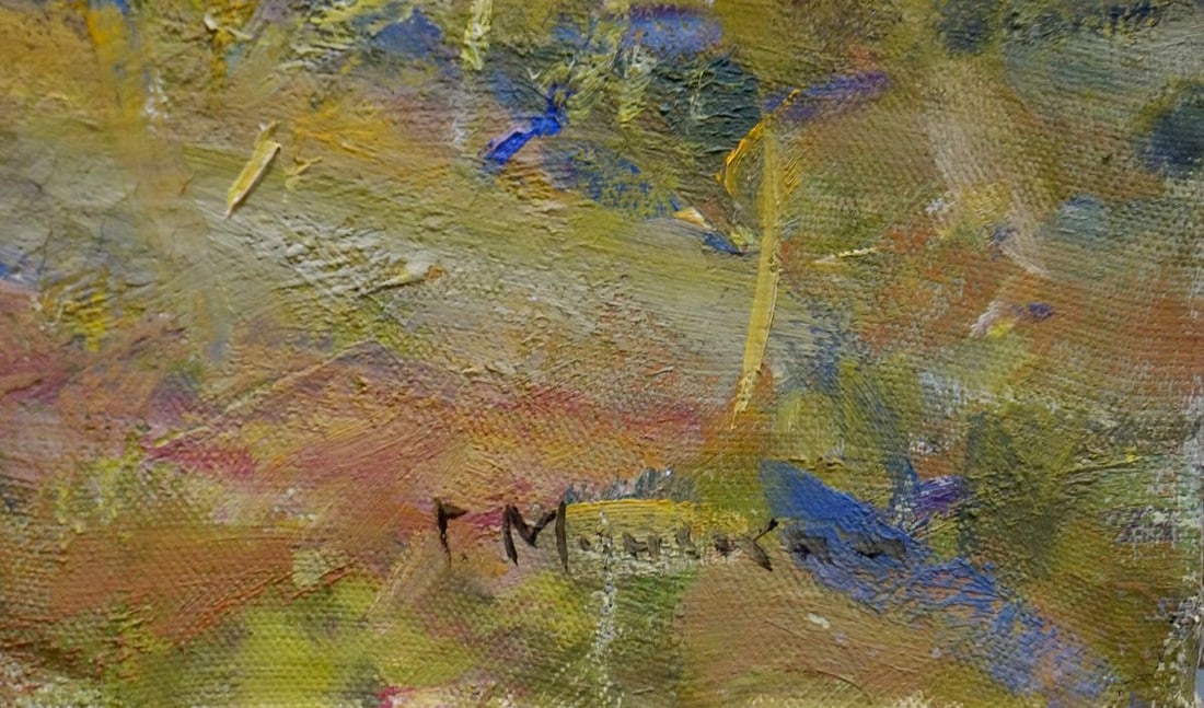 Oil painting Autumn landscape Minskiy Grigoriy Semenovich - 6