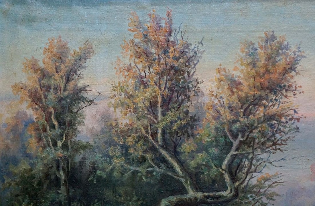 Oil painting River landscape Bonya Grigory Vasilievich - 3