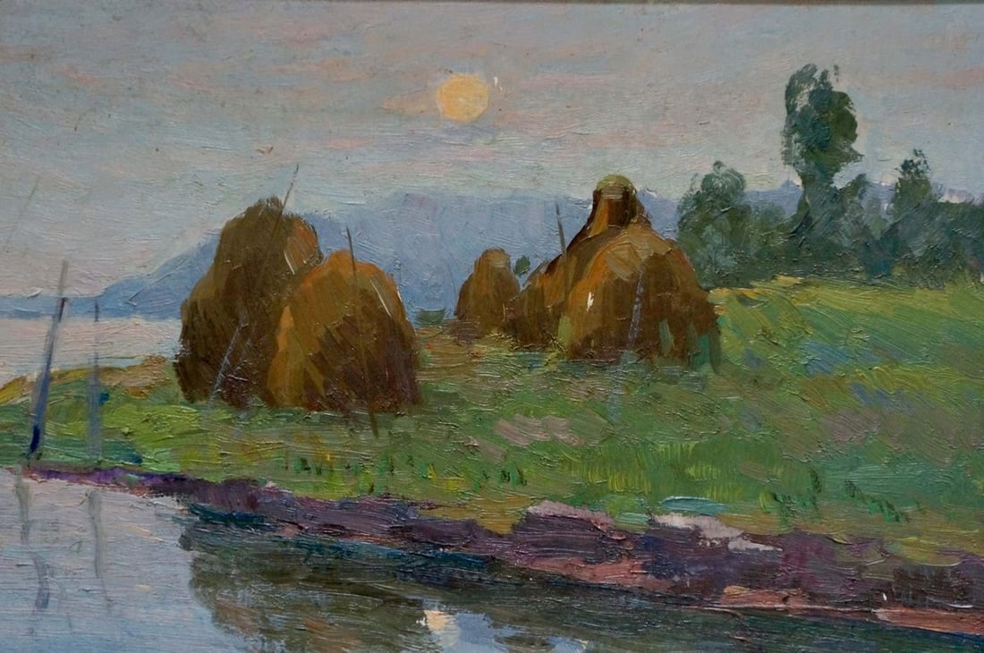 Oil painting Near the shore Stremsky Alexander Ivanovich - 4