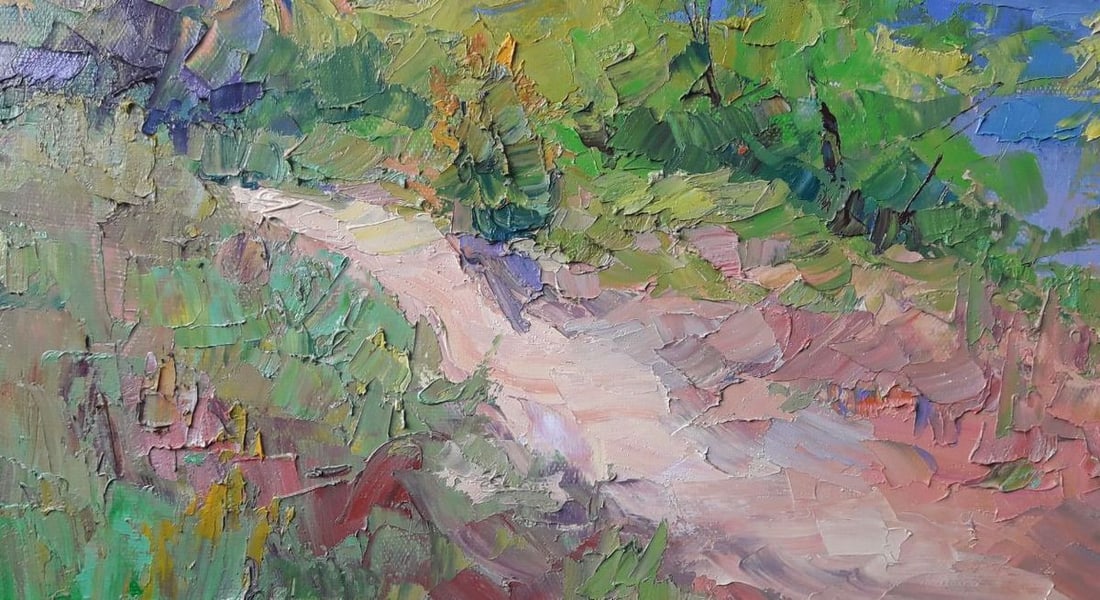 oil painting Dniprovska inflow Serdyuk Boris Petrovich - 5