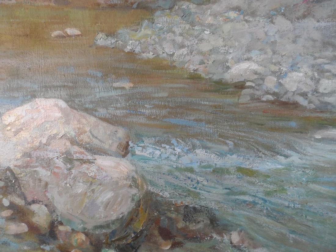 Oil painting Crimean spring Mishurovsky V. V. - 6