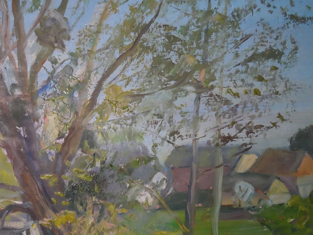 Oil painting Spring on the river Mishurovsky V. V. - 6