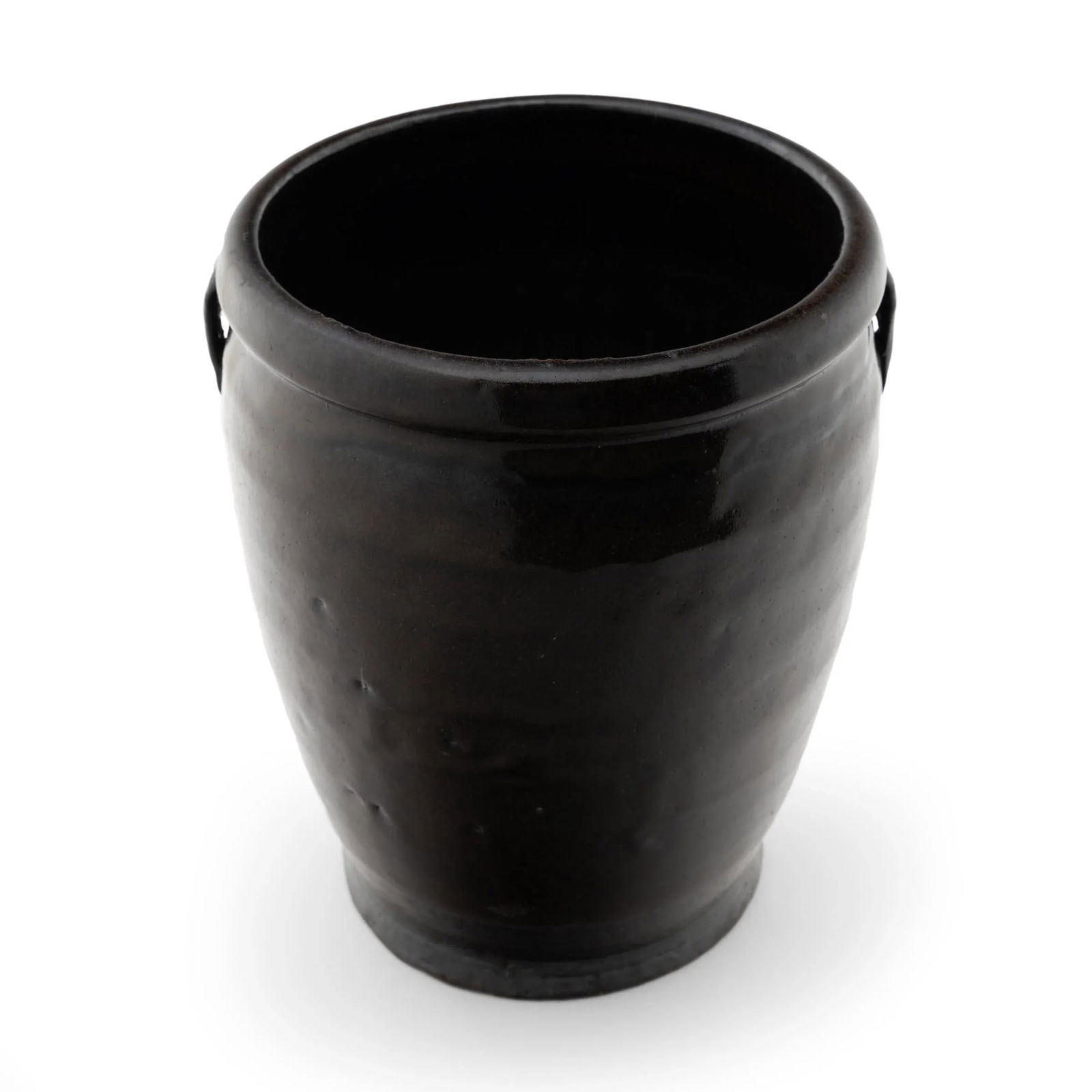 Chinese Tapered Kitchen Jar, C. 1900 - 3