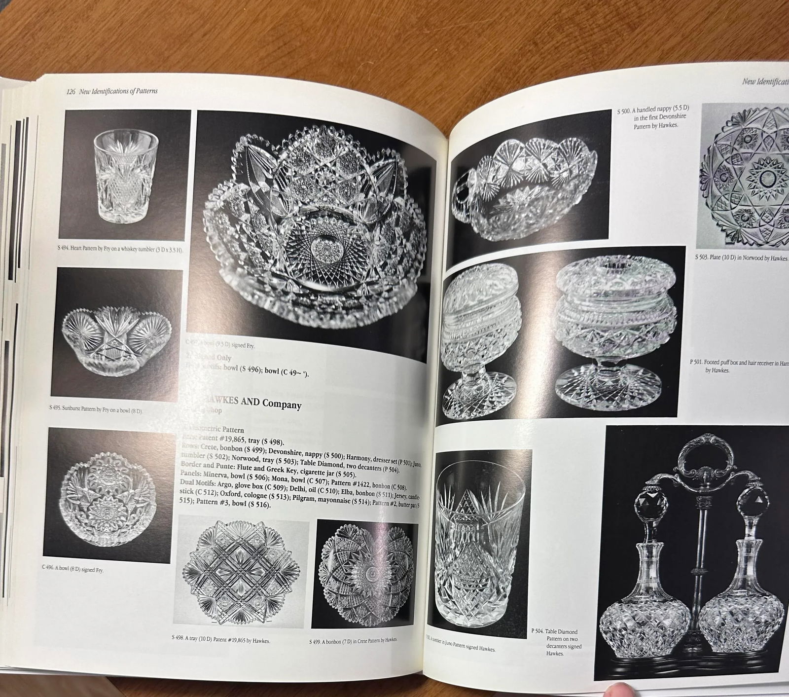 1995 Reflections on American Brilliant Cut Glass Hardcover Book by Bill and Louise Boggess - 2