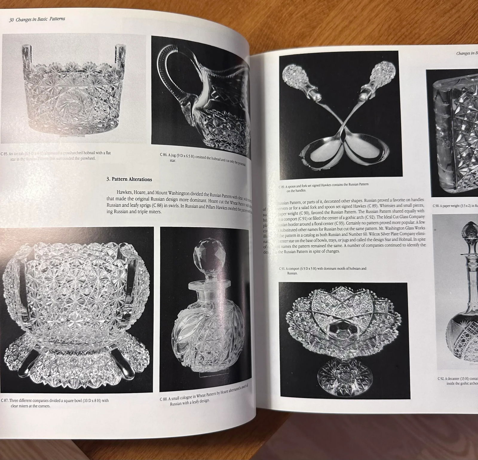 1995 Reflections on American Brilliant Cut Glass Hardcover Book by Bill and Louise Boggess - 3