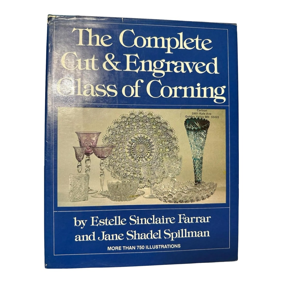 1979 The Complete Cut & Engraved Glass of Corning Hardcover Book American Brilliant Period Cut Glass: Nice condition for this vintage Hardcover Book. Copyright 1979 Great for seasoned collectors and new! Showcase your own collection with this book. While the internet is great there is something