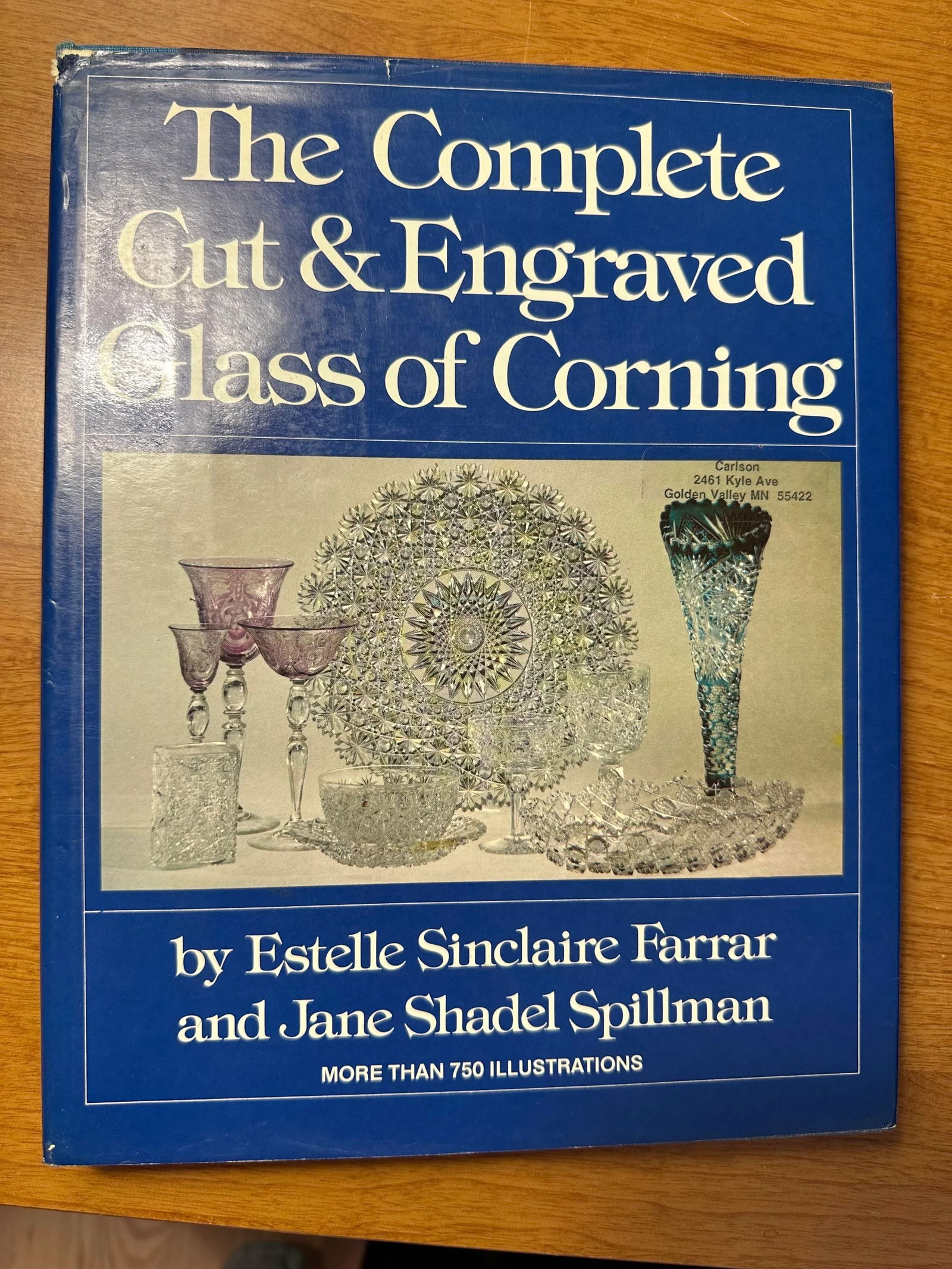 1979 The Complete Cut & Engraved Glass of Corning Hardcover Book American Brilliant Period Cut Glass - 5