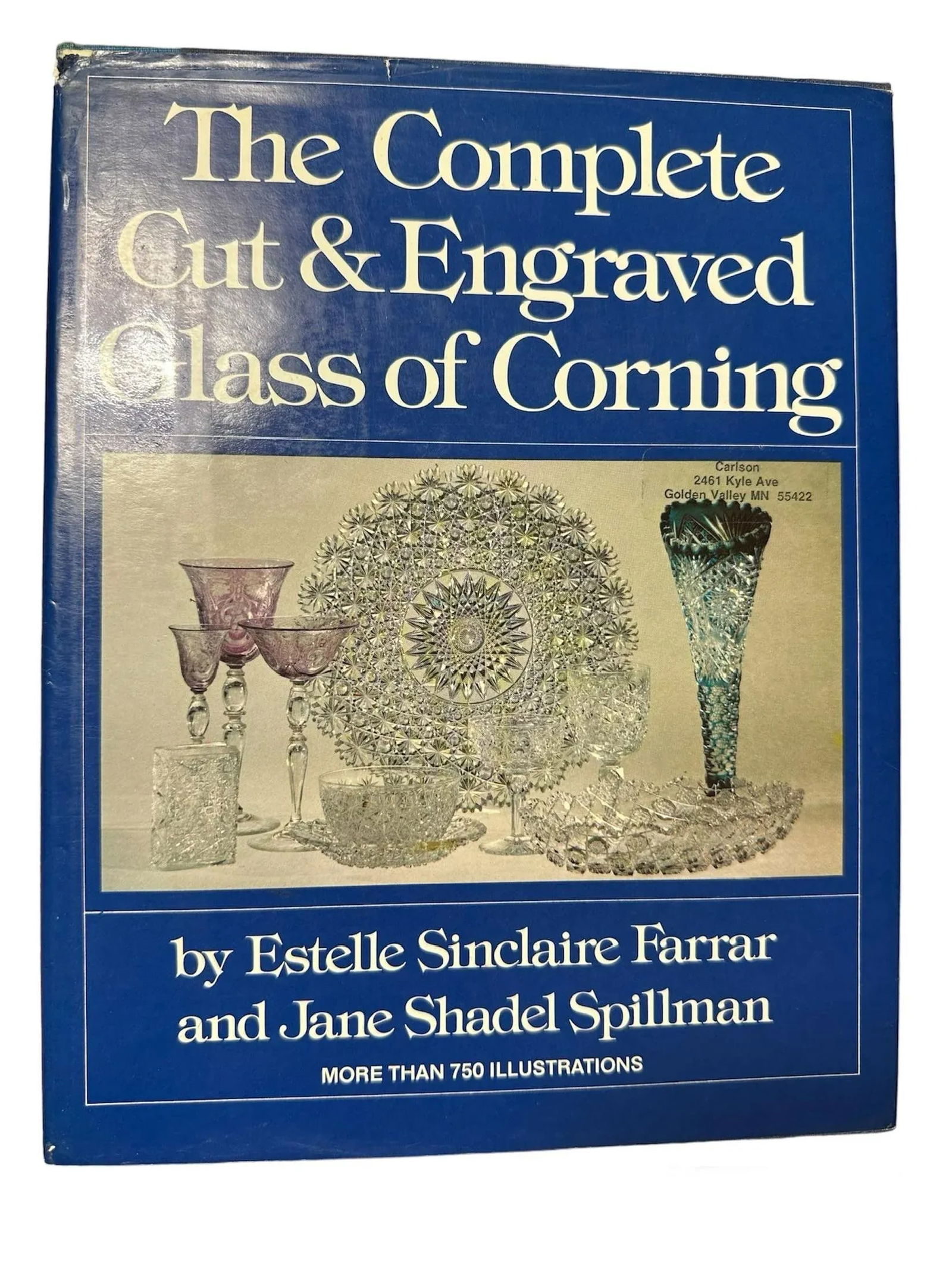 1979 The Complete Cut & Engraved Glass of Corning Hardcover Book American Brilliant Period Cut Glass - 6