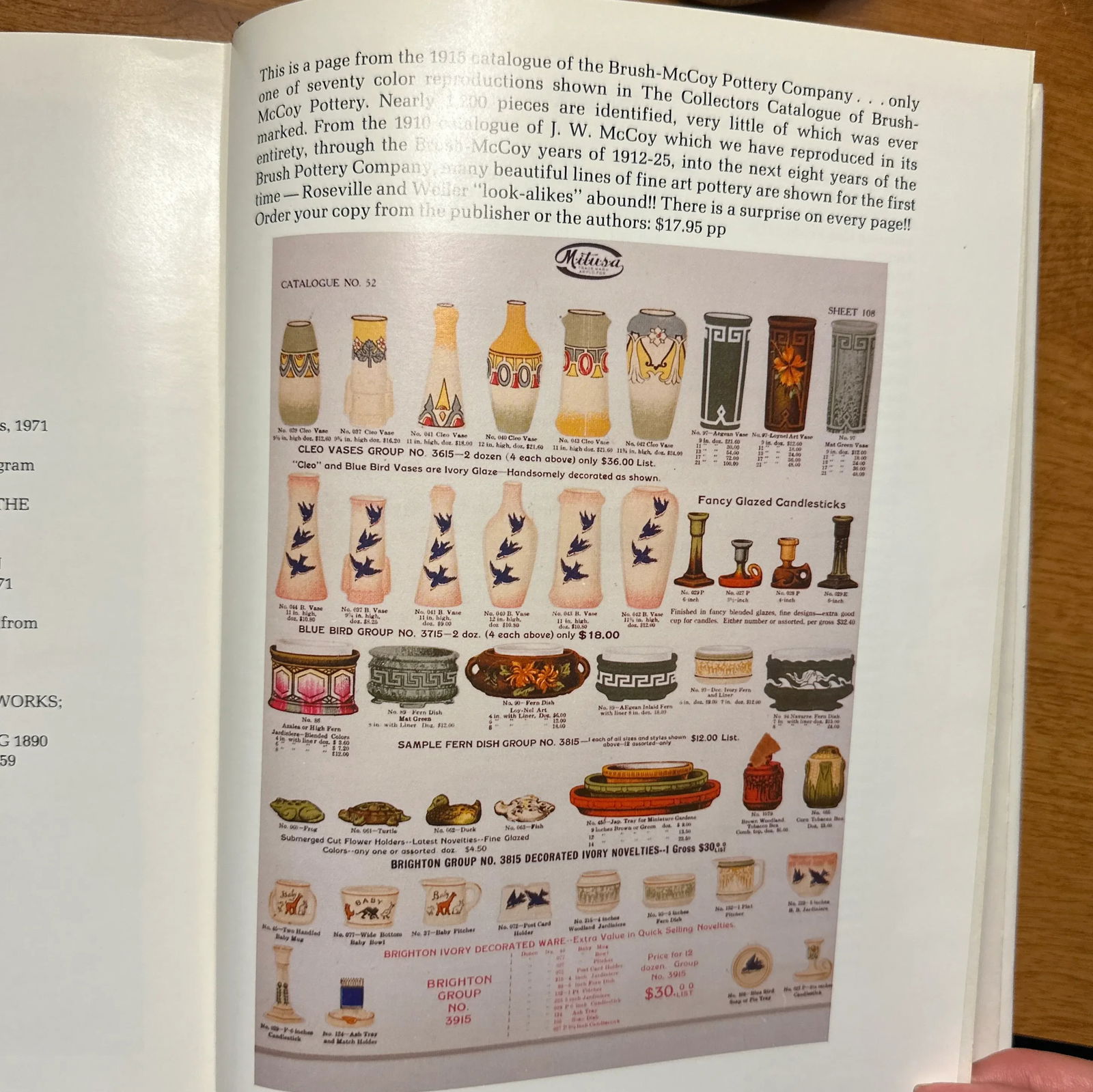 The Collectors Encyclopedia of McCoy Pottery Hardciver Book 1982 - 11