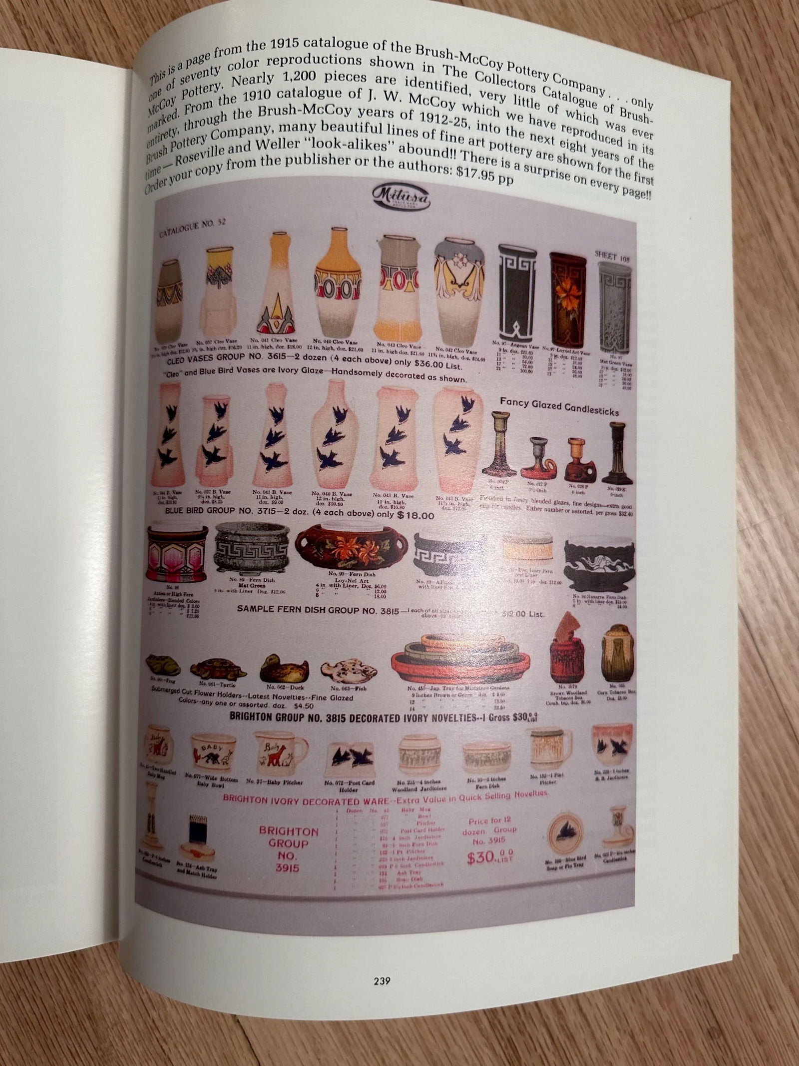 The Collectors Encyclopedia of McCoy Pottery Hardciver Book 1982 - 7