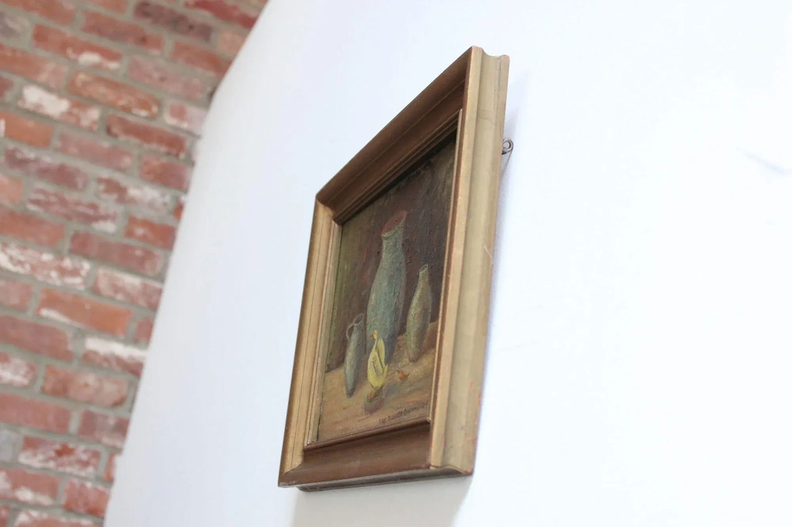 Elaine Plishker Auchmoody Still Life With Duck Oil on Canvas - 4