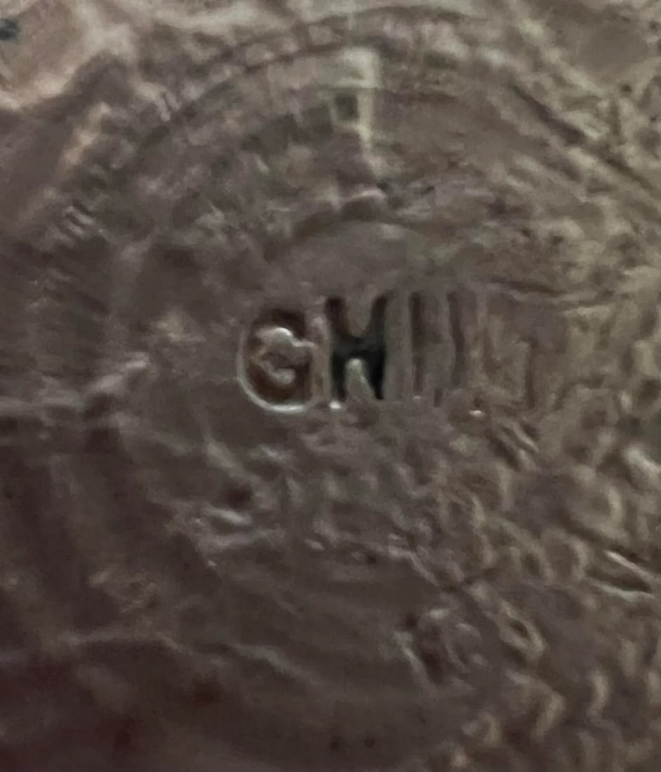 Vintage Chinese Buddhist Brass and Copper Alms Bowl Catchall - 12