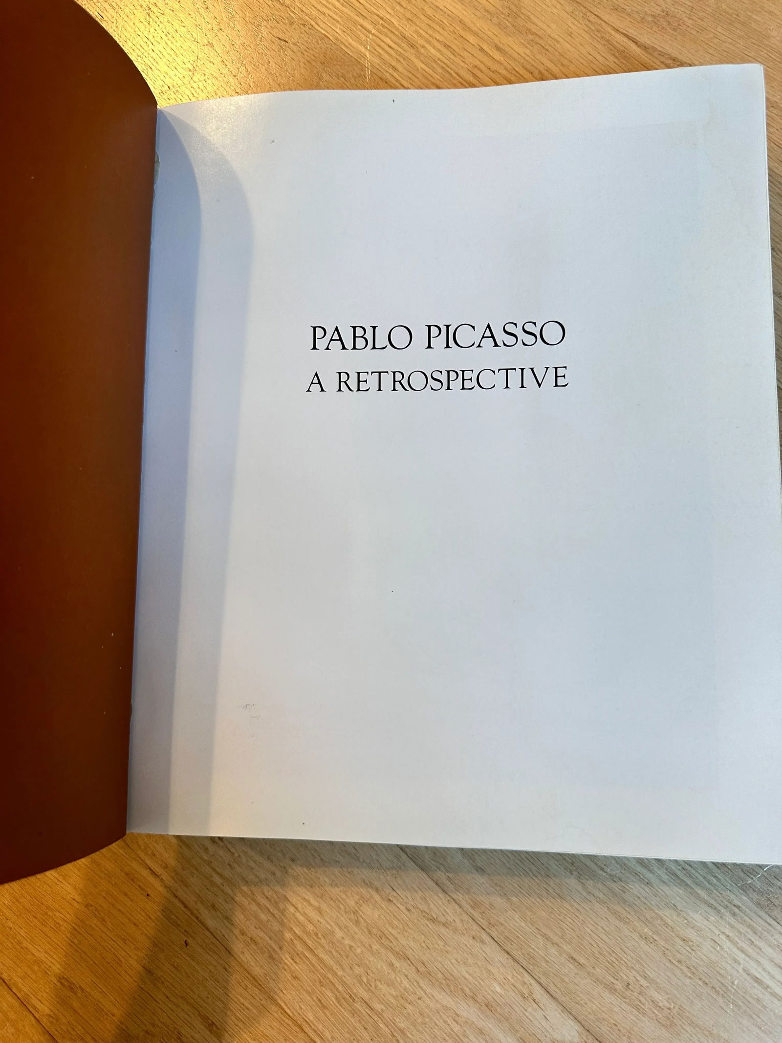 Pablo Picasso, MoMA, a Retrospective, Library or Coffee Table Book, 1980 New York - 2