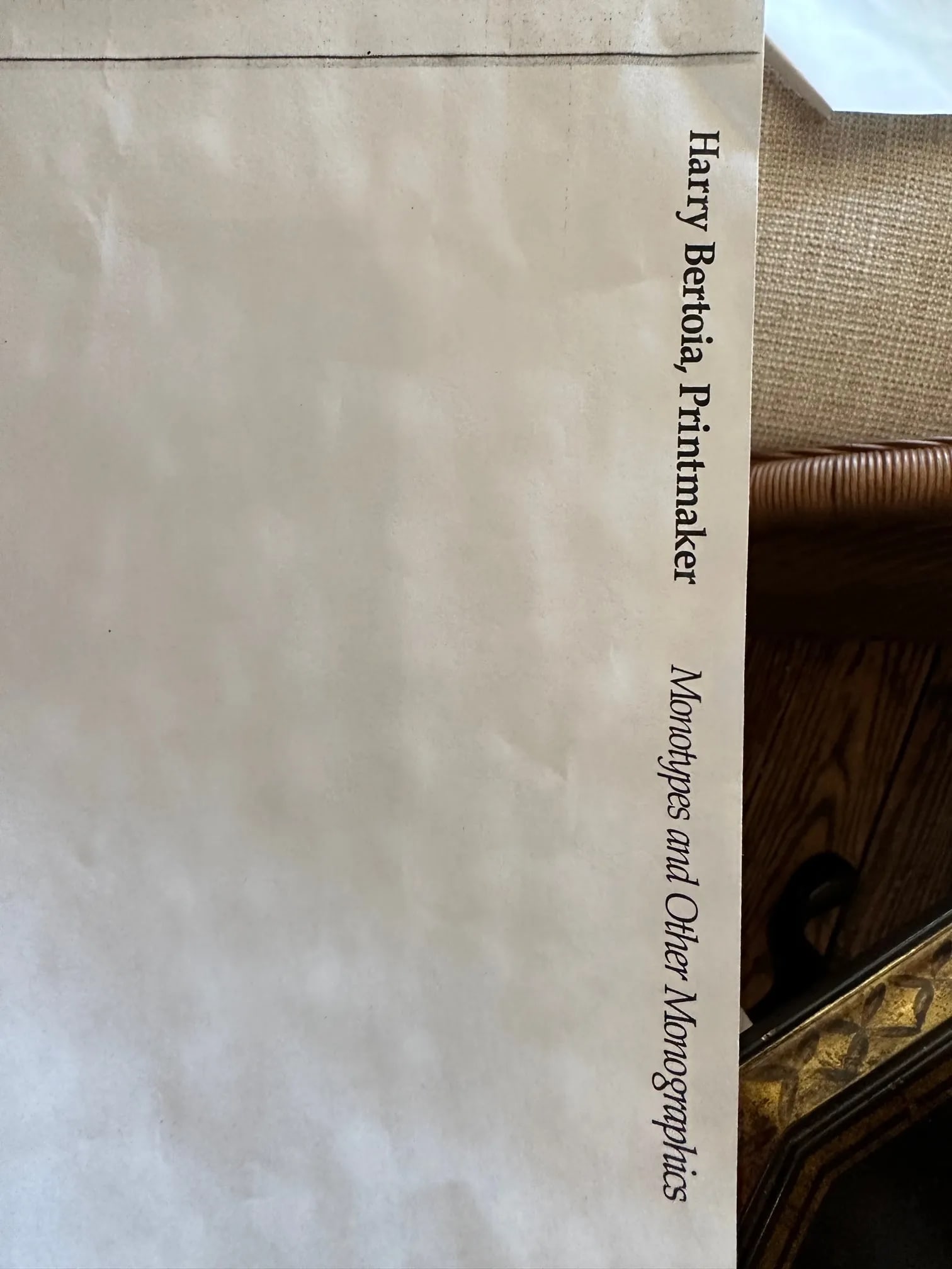 Monochromatic Harry Bertoia Print - 10