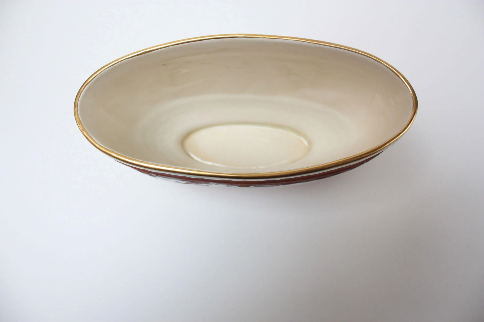 Vintage Terracotta Porcelain Decorative Planter by Kathi Urbach for Goldscheider - 6