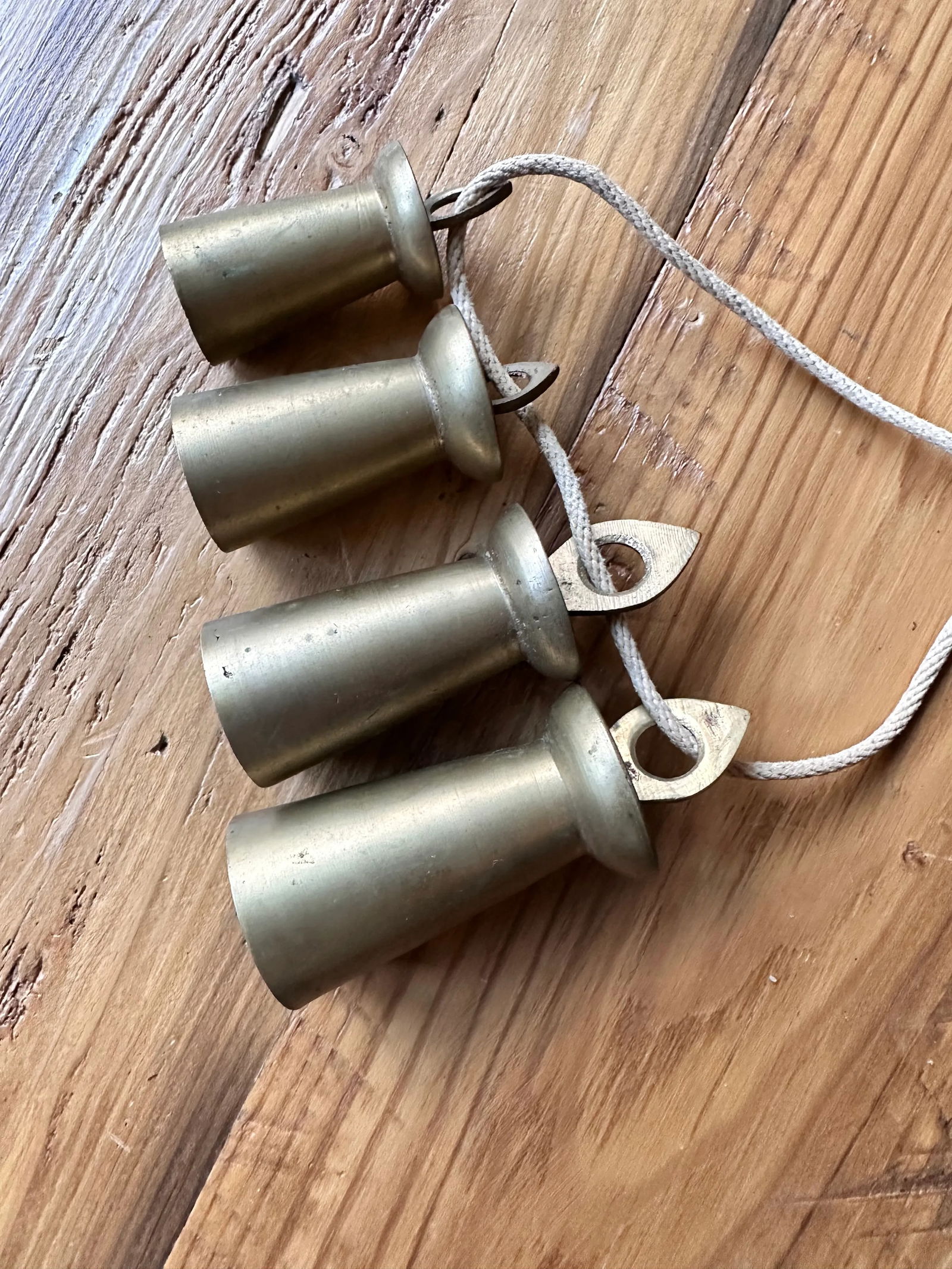 Brass Bells Graduated Set of 4 - 2