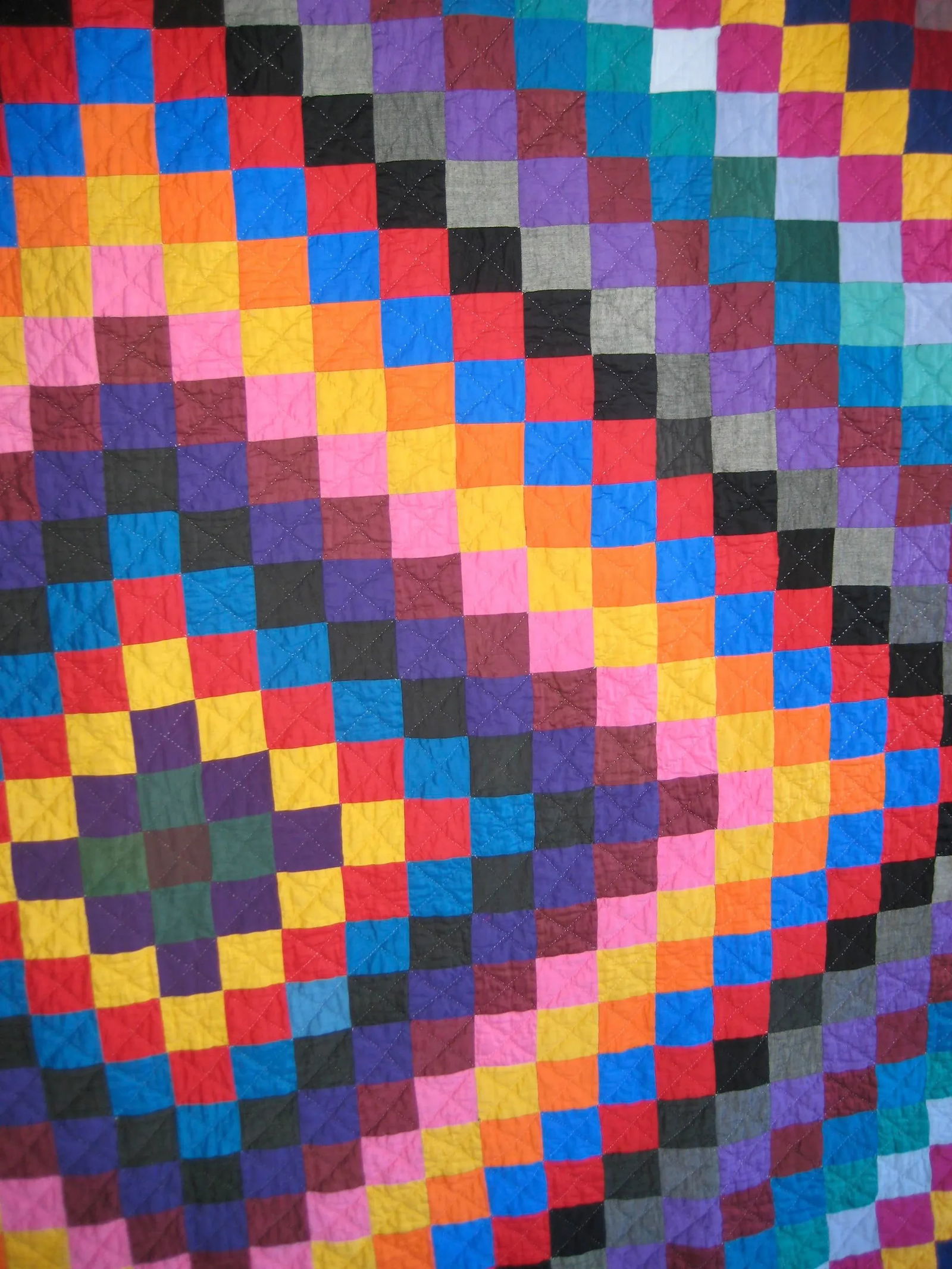 Mid -Century Amish Quilt - 4