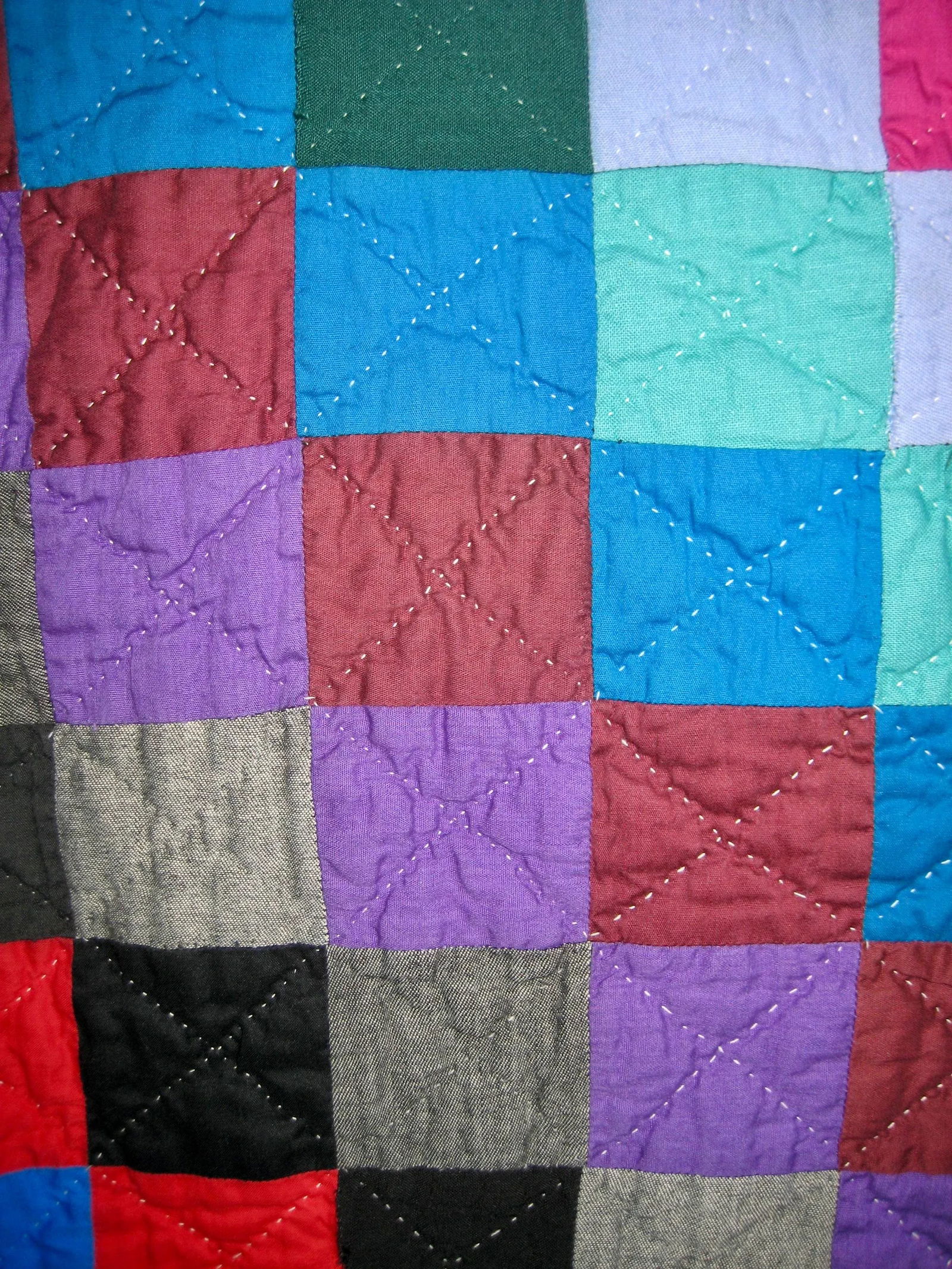 Mid -Century Amish Quilt - 5