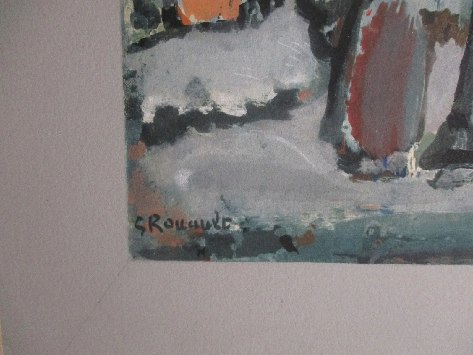 Rouault Art Print by Daniel Jacomet Circa 1965 - 2