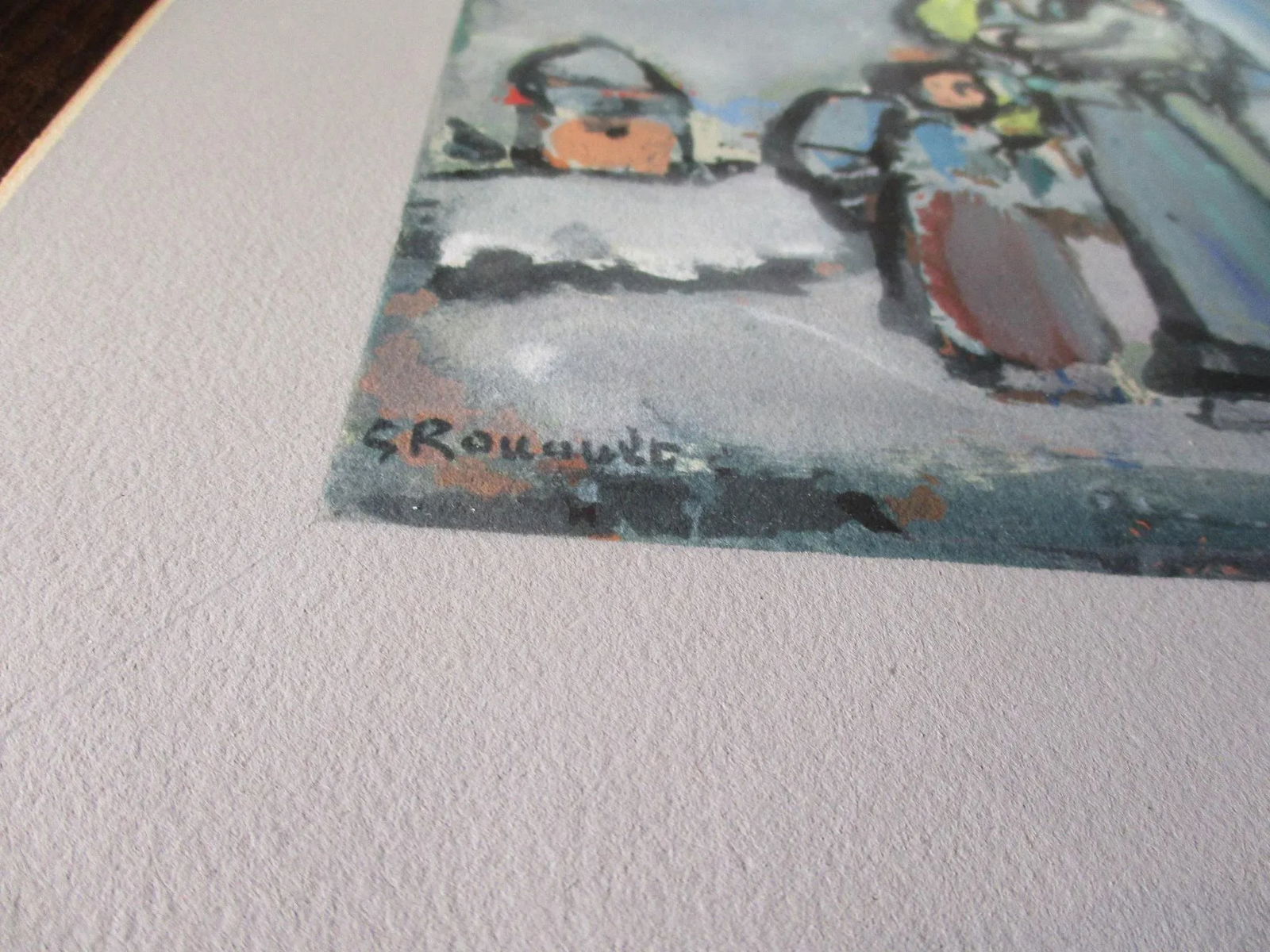 Rouault Art Print by Daniel Jacomet Circa 1965 - 3