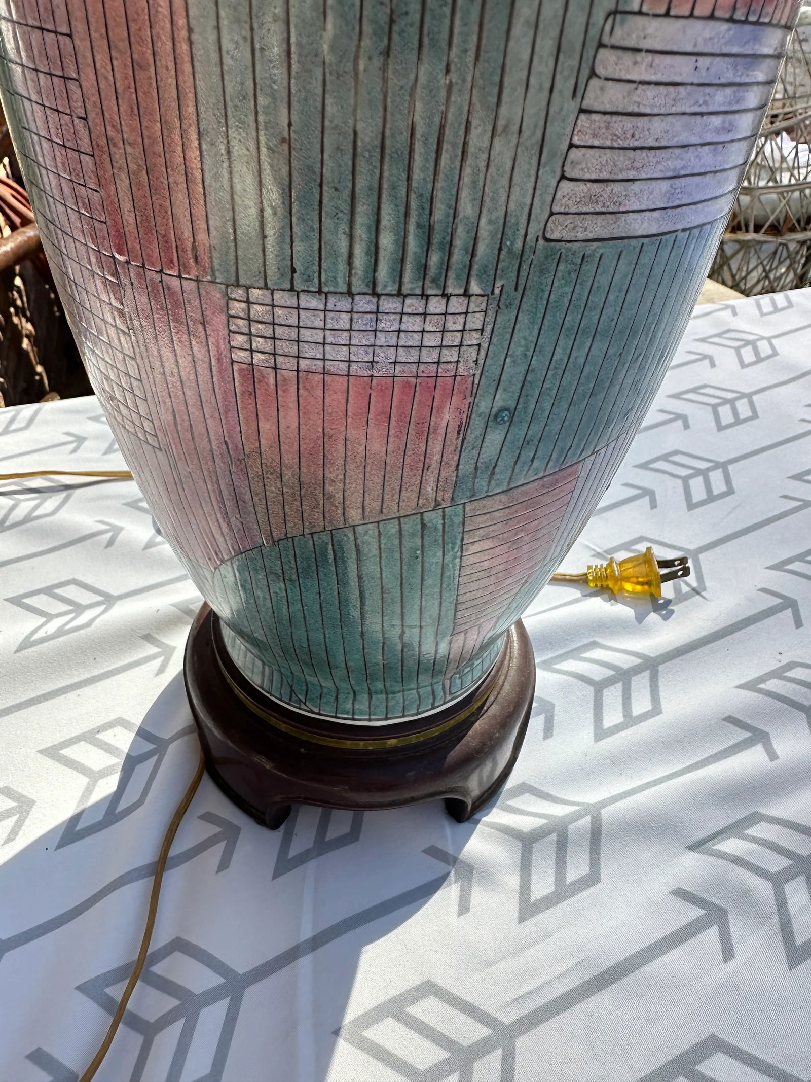 1980s Ceramic Table Lamp - 5