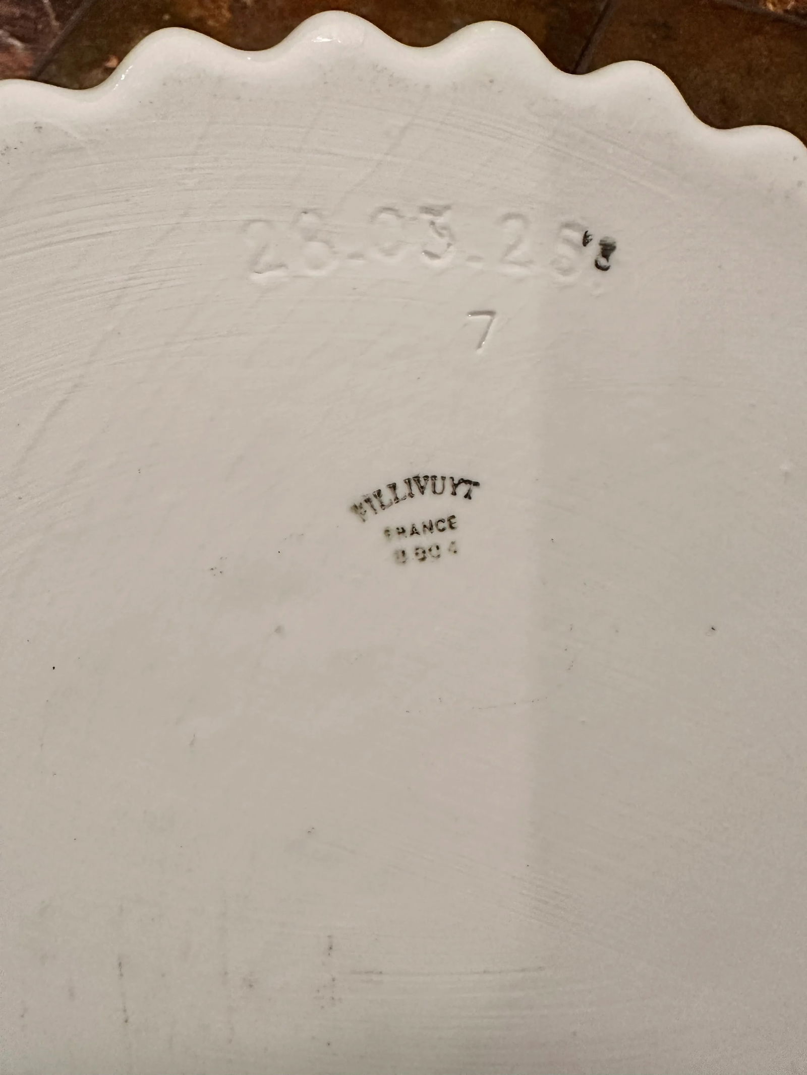 2000s Pillivuyt France Culinaire Quiche Tart Round Porcelain Baking Dish - 3