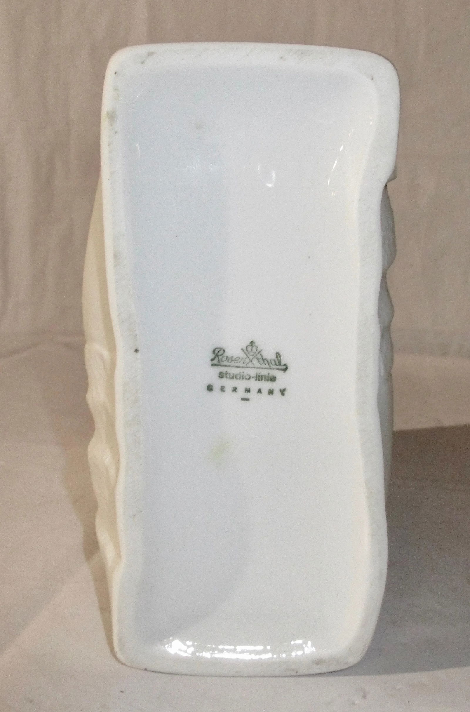 Rosenthal Mid Century Modern White Matte Studio Line Vase - 6