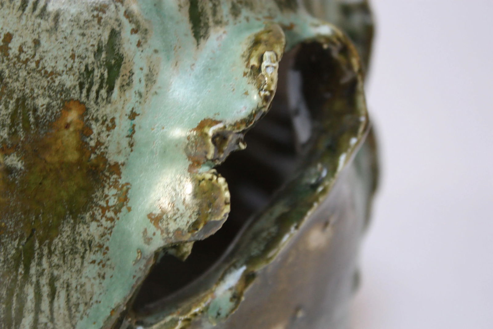 Vintage Austrian Studio Pottery Owl by Rattenberger Töpferladen - 6