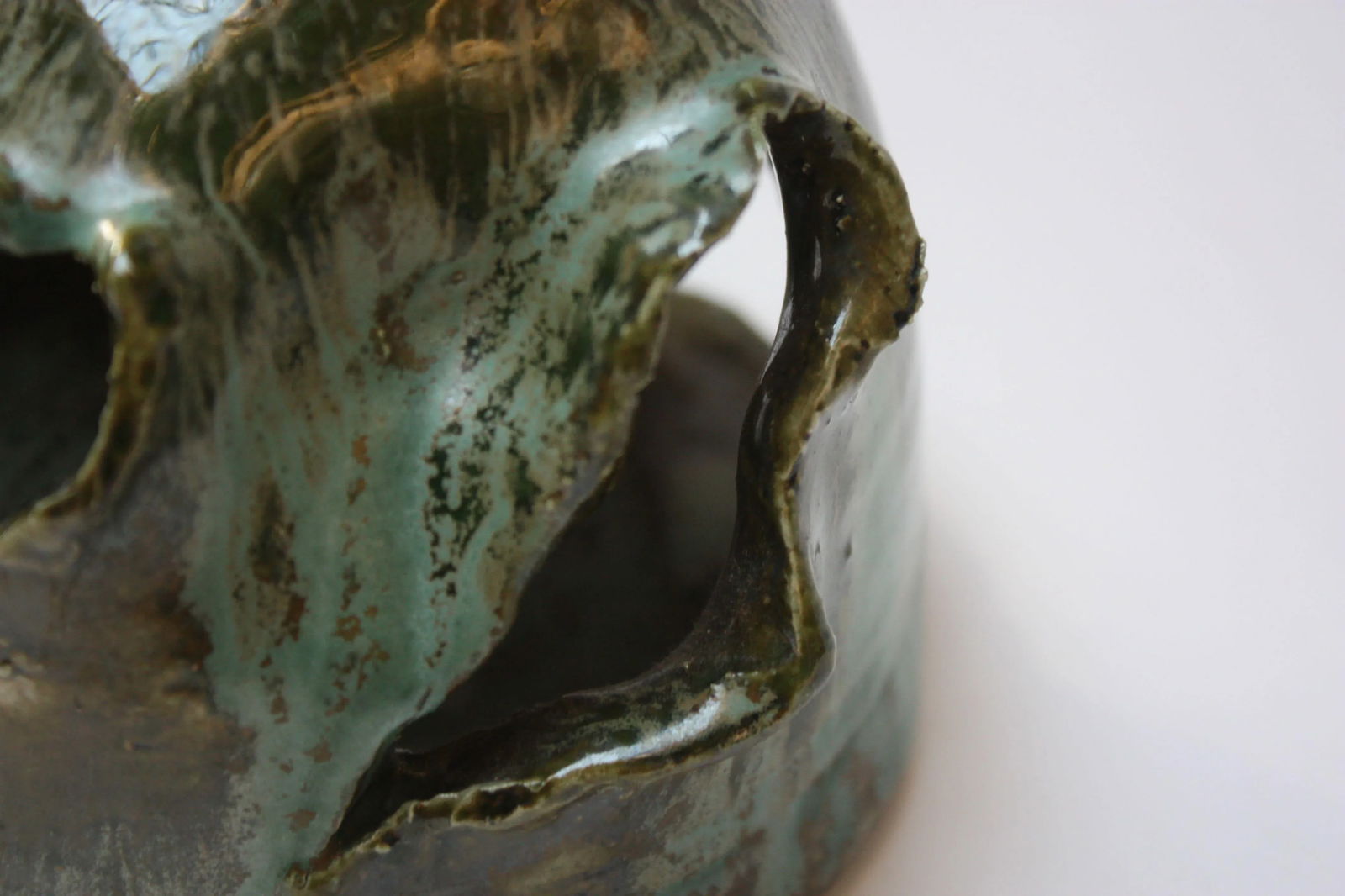 Vintage Austrian Studio Pottery Owl by Rattenberger Töpferladen - 7