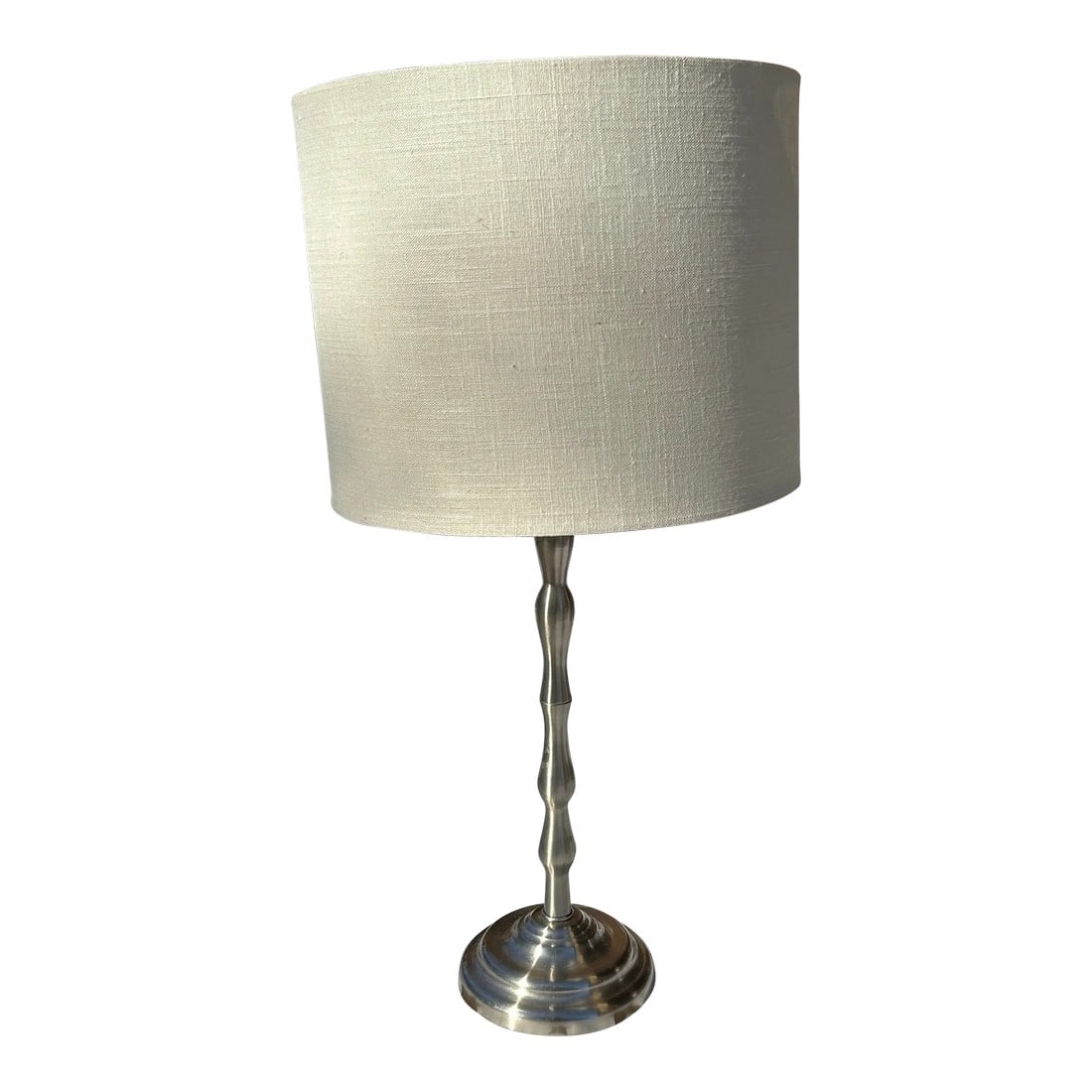 1970s Silver Table Lamp (1 of 8)