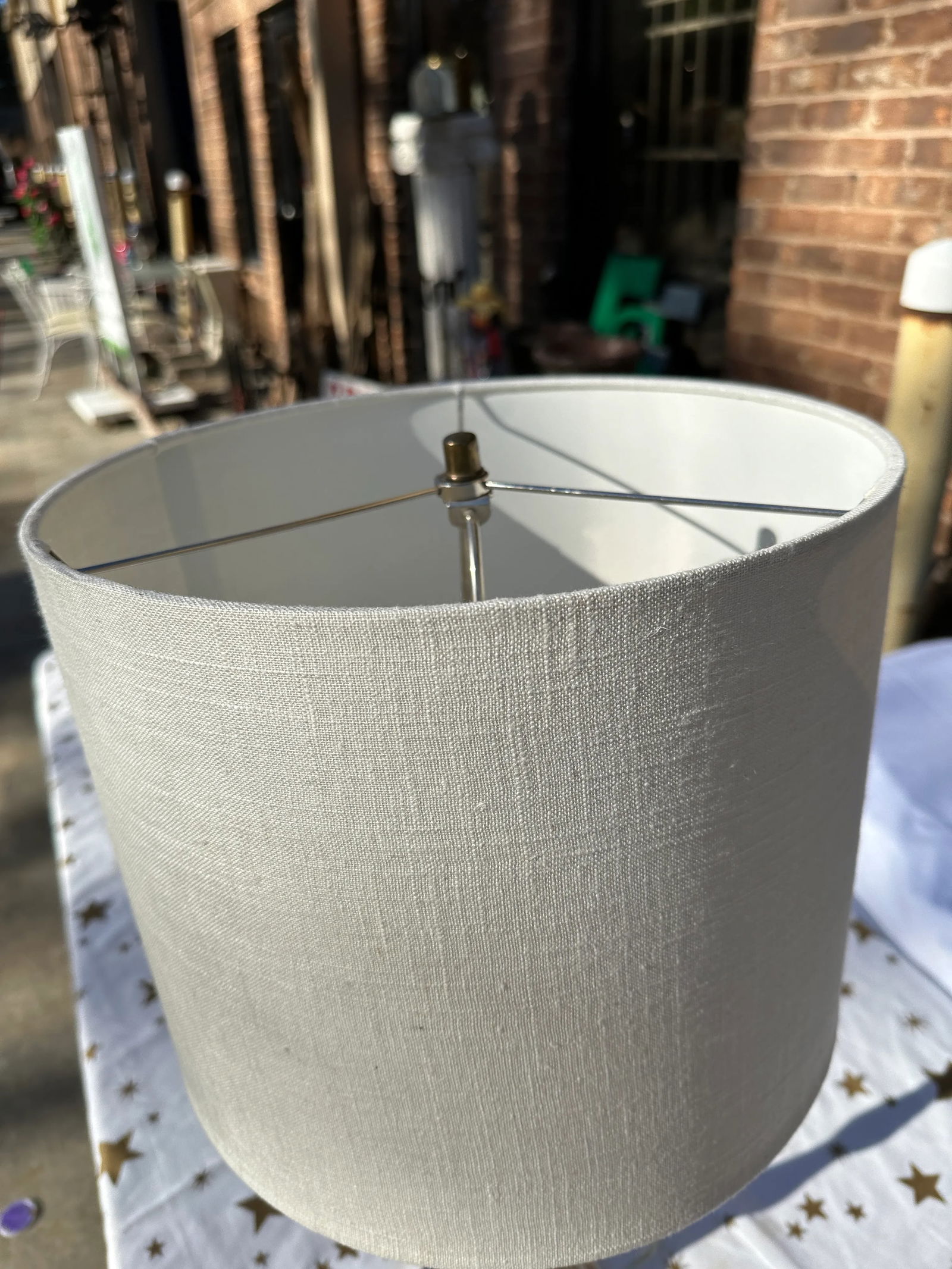 1970s Silver Table Lamp - 5