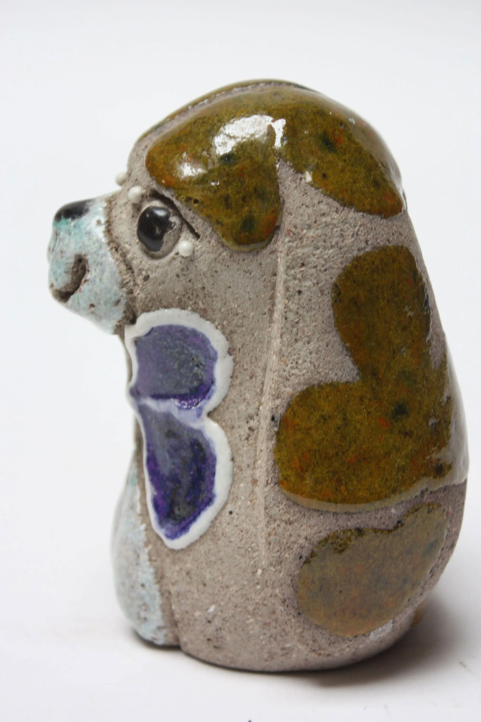 Swedish Modern Ceramic Dog Figurine by Thomas Hellström för Nittsjö Keramik - 12