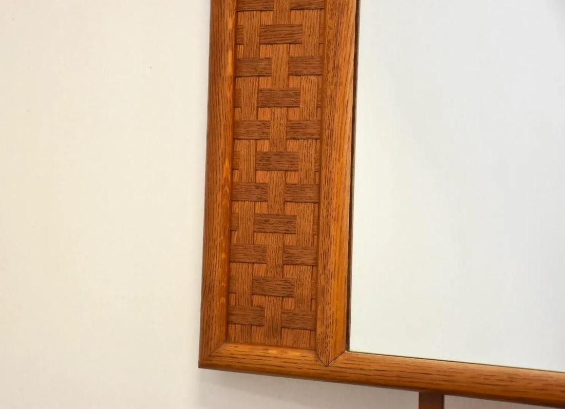 Lane Perception Oak Mirror - 4