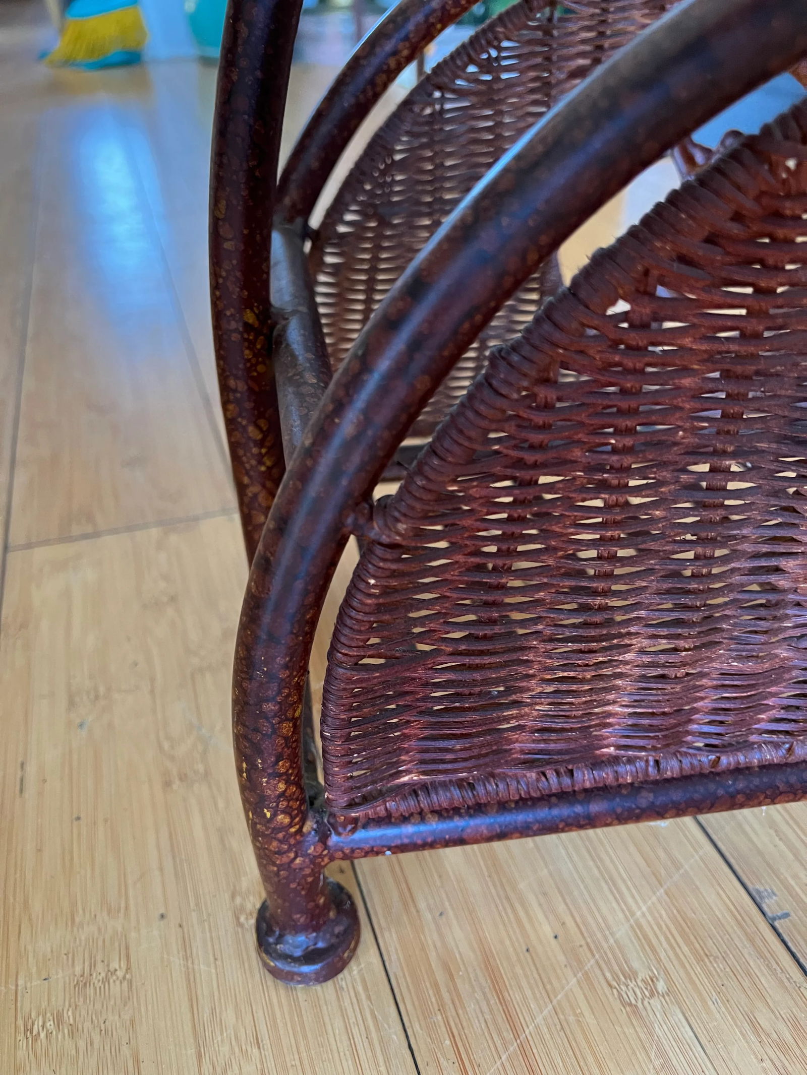 1970s Tortoiseshell Metal Golfers Magazine Rack - 3