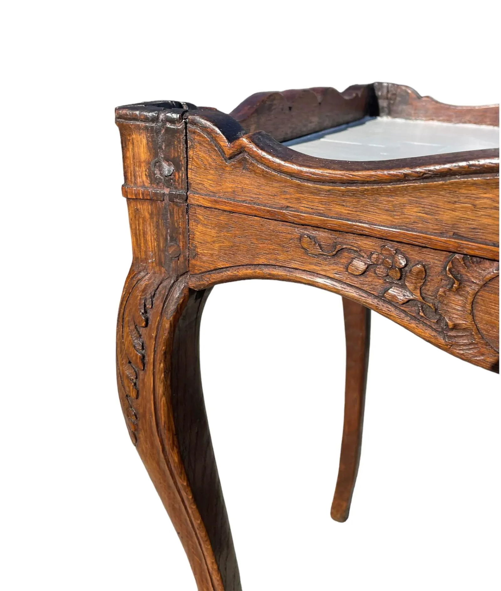 Early 20th Century Walnut Side Table - 7