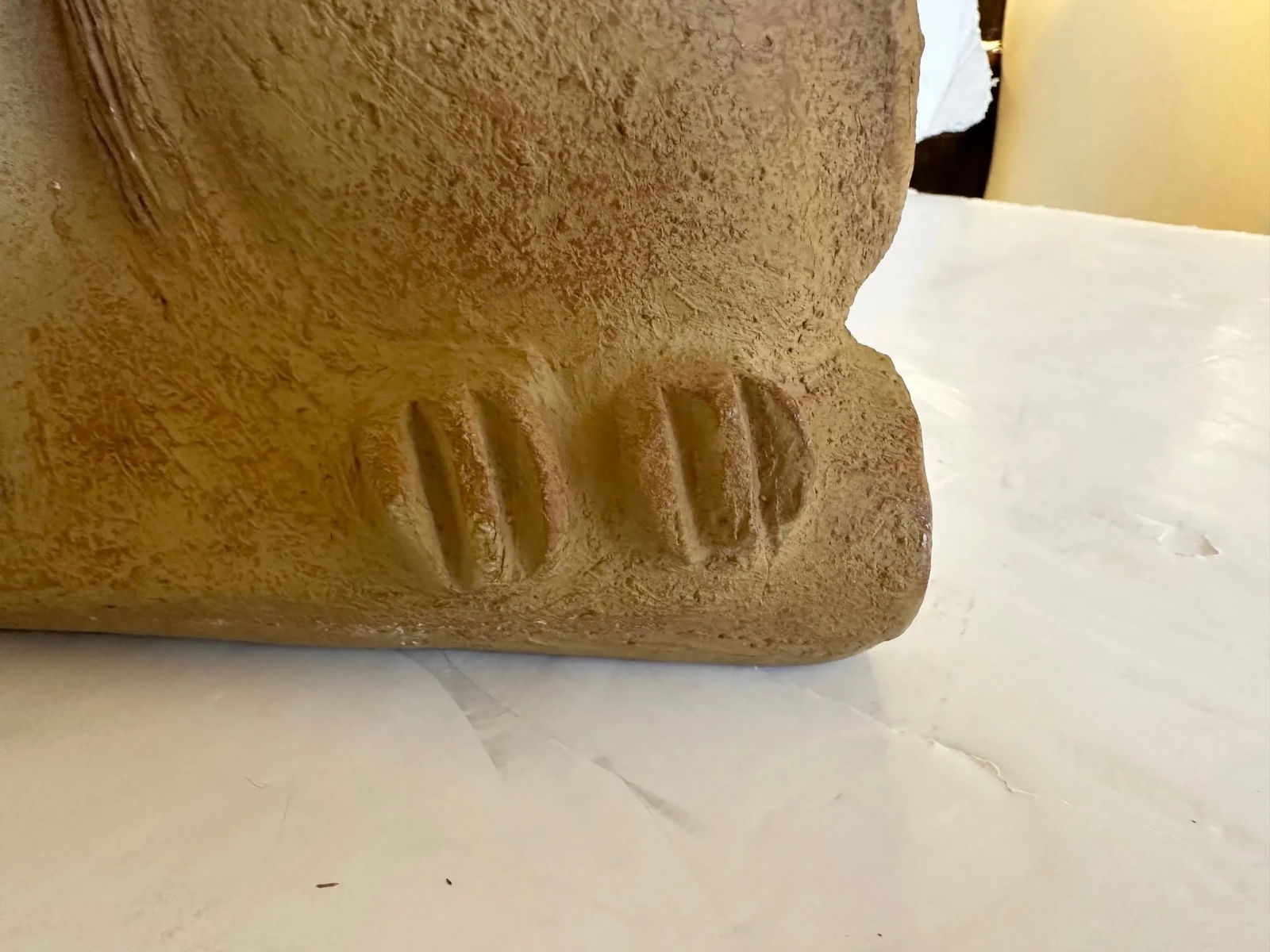 Mid Century Modern Picasso Style Stoneware Sculpture of Owls - 7