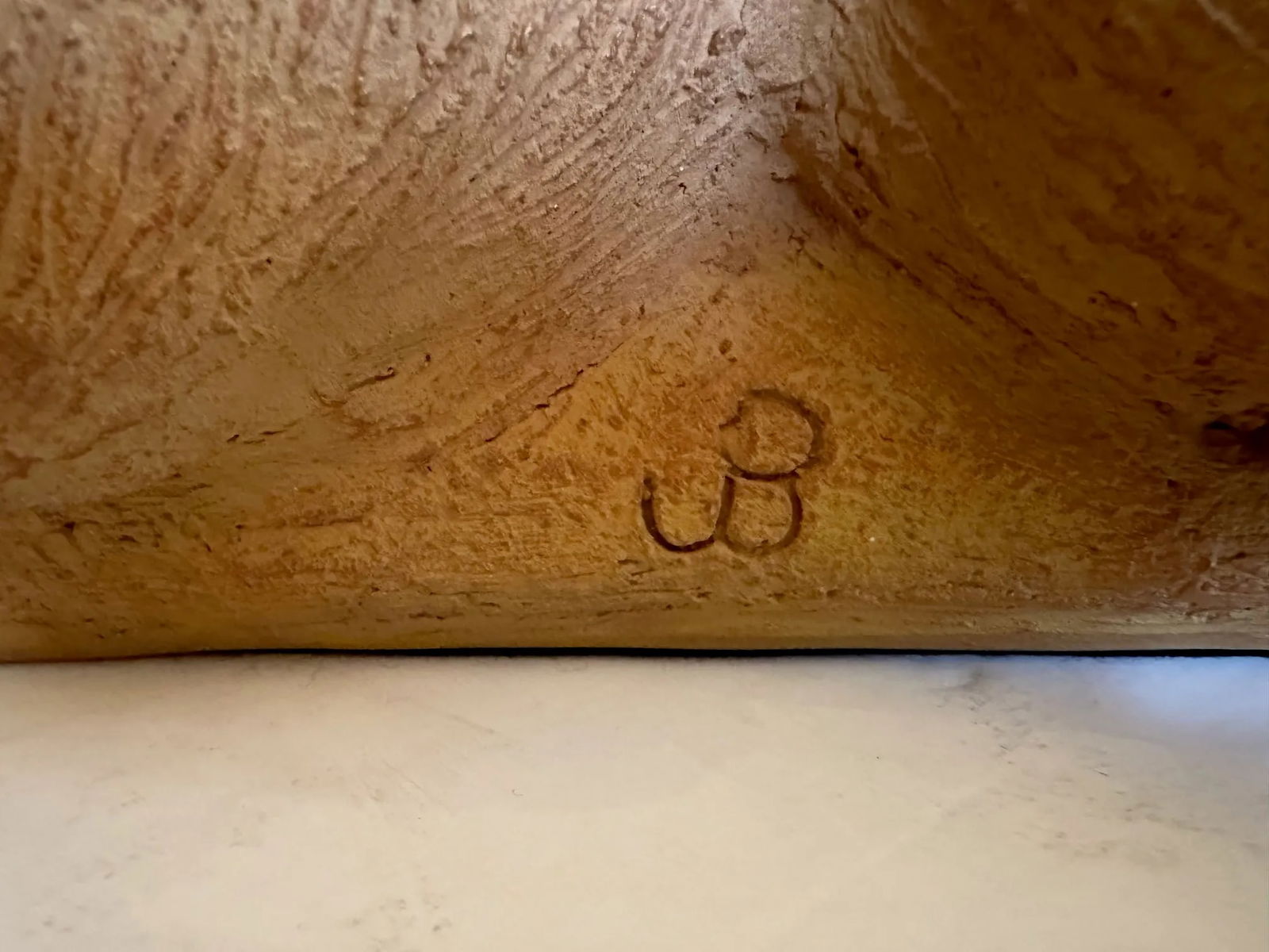 Mid Century Modern Picasso Style Stoneware Sculpture of Owls - 9