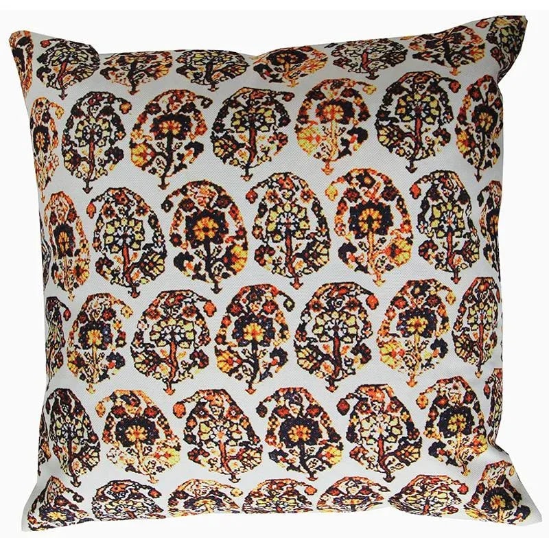 1990s Vintage Decorative Persian Accent Pillows- A Pair - 2