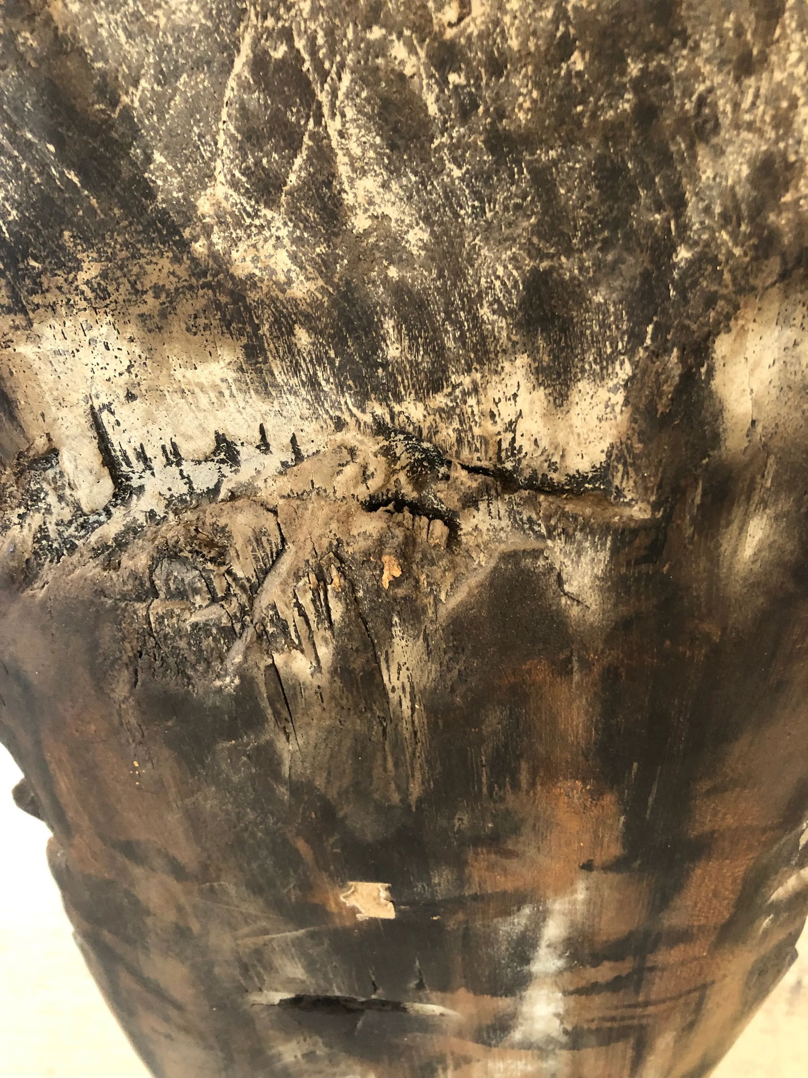 Large Giltwood Thai Goddess Sculpture - 6